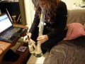 girl smoking bong (roor)