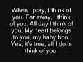 I Think Of You