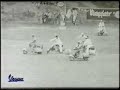A soccer match playing in vespa during the 50\ A soccer match playing in vespa during the 50\