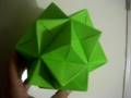 Sonobe Small Triambic Icosahedron (The easiest Modular to do with 30 squares!)