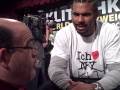 Rich Mancuso interviews David Haye at World Heavyweight Championship press conference on 04/23/09