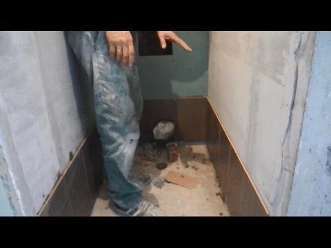 Выкладываем плитку в туалете своими руками Выкладываем плитку в туалете своими руками
