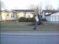 Frontflip practice outside Frontflip practice outside