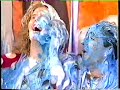 man and woman gunged together noels house party