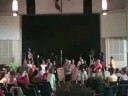 Old People Dancing at Youth Retreat