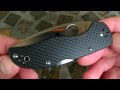 Just a close look at the Spyderco Native 4 CF VG-10