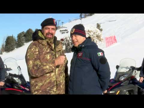 I Carabinieri e la Montagna: Valerio Staffelli alla scoperta del centro Addestramento Alpino