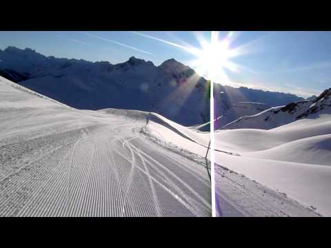 Silvretta. Спуск на лыжах