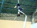 Agostina Acrobacia Aérea sobre Telas