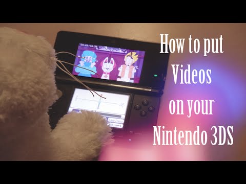 how to put videos on nintendo 3ds
