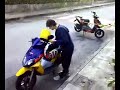sempre nel parchetto a Stevenà le nostre avventure;  qui però mi rebalto in bici :D