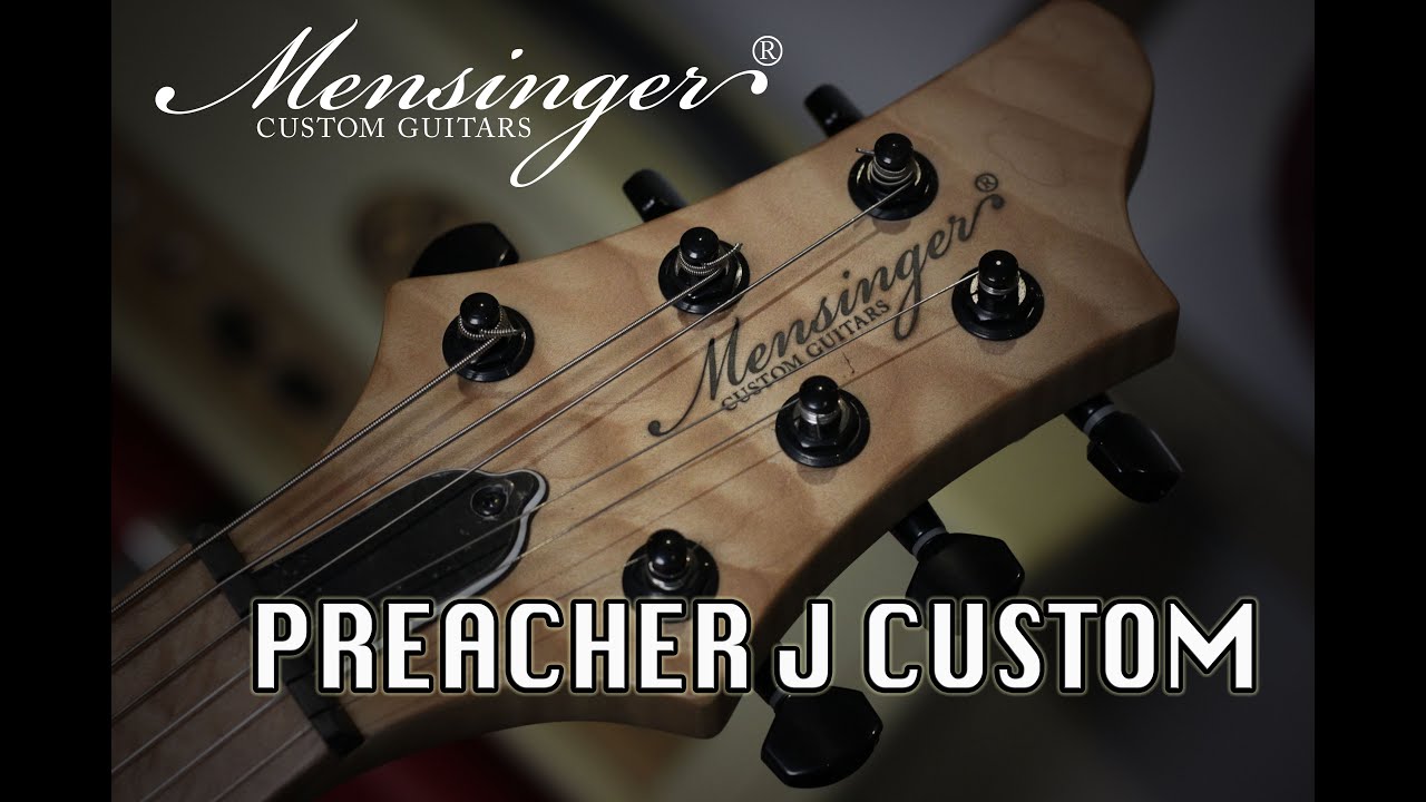 PREACHER J 'Quilted Maple' Custom - Mensinger Custom Guitars