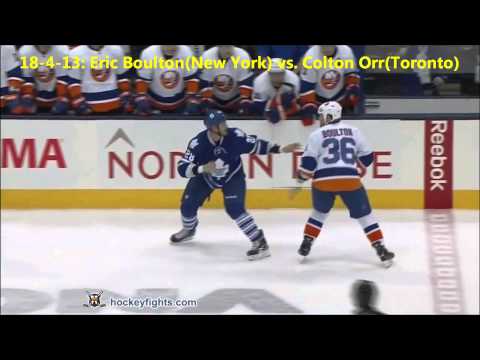 Top Ten NHL Hockey Fights of April 2013 {HD}