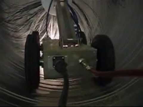 LIFA AIR – Robot DuctControl en conducto circular | Vista trasera