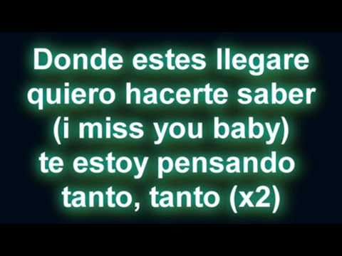 Alexis & Fido -- Donde Estés Llegaré- letra