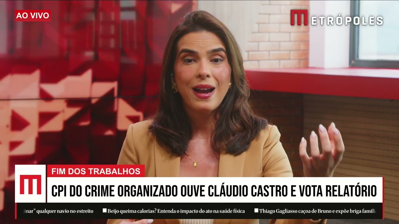 Caso Master e depoimento de Cláudio Castro dominam reta final da CPI do Crime Organizado no Senado