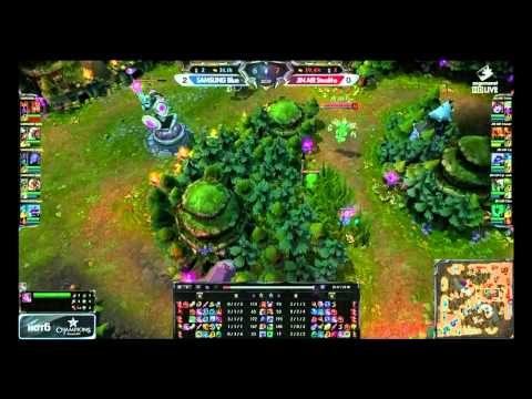 LOL CHAMPIONS SUMMER 2014 (SAMSUNG Blue vs. JINAIR Stealths) Match3