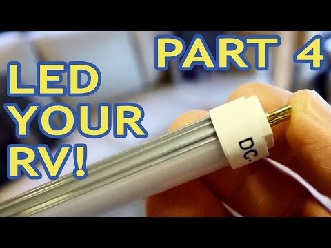 how to attach lights to rv awning