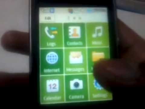 how to open front camera in samsung gt-s3770k
