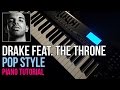 How To Play: Drake feat. The Throne (Kanye West & Jay-Z) Pop Style (Piano Tutorial)