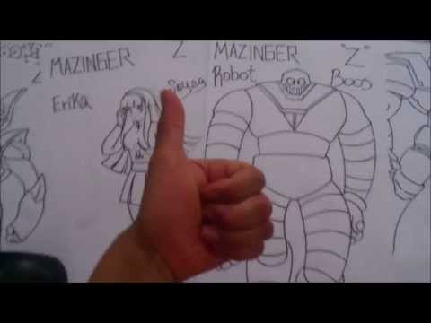 how to draw mazinger z