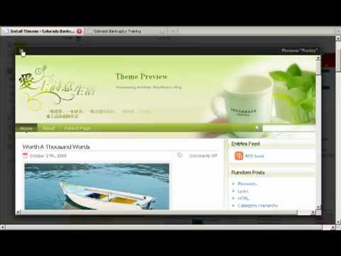 how to web design wordpress