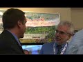 Rob Riggle of the Daily Show hassles Wolf Blitzer