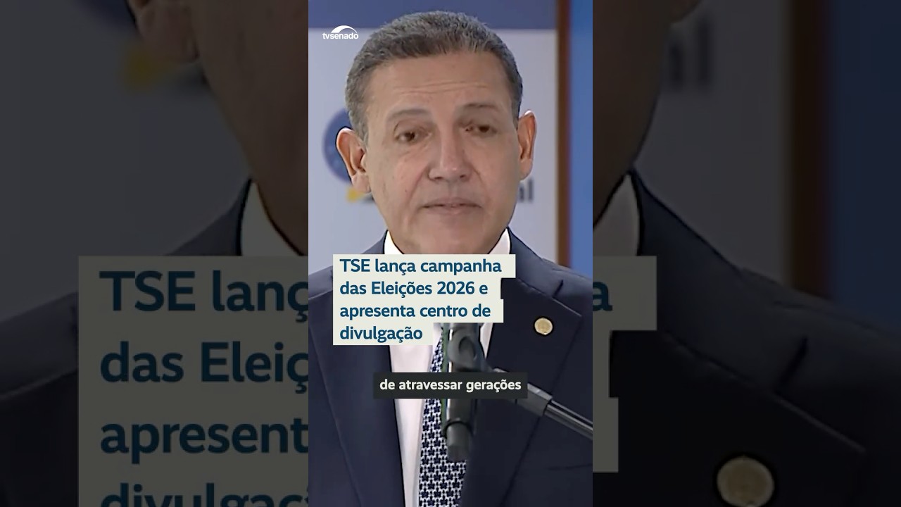 TSE lança campanha das Eleições 2026 com o tema "Coisa de Pele" - #shorts