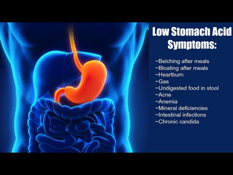 how to treat low stomach acid