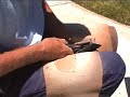 Ishi Stick Pressure flaking 1