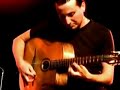 the name of the band is am ketenes swing. the song is bossa cantique (probably a master piece of tchavolo shmidt). this was in a french gyspy jazz festival. 


am ketenes au festival swing 41 de salbris. en 2006.

 ce style de musique manouche initi� par django reinhardt le jazz manouche est aujourd'hui jou� par (entre autres) bir�li lagrene, andreas oberg, josho stephan, jimmy rosenberg, stochelo rosenberg, angelo debarre , paulus schafer, ritary gaguenetti,yorgui loeffler, dorado tchavolo et samson schmitt, fapy lafertin, stephane grappelli... �