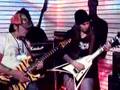 George Lynch & Alexi Laiho at ESP Booth NAMM 08'