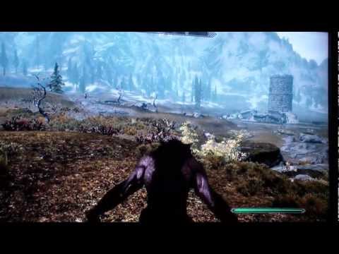 how to become werewolf skyrim