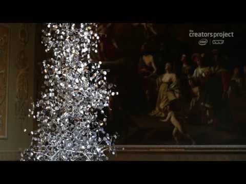 by - Constructed by hand from thousands of mirrored disks, Studio Roso's Palace Chandelier at Hampton Court Palace is a sparkling, reflective artwork inspired by ...