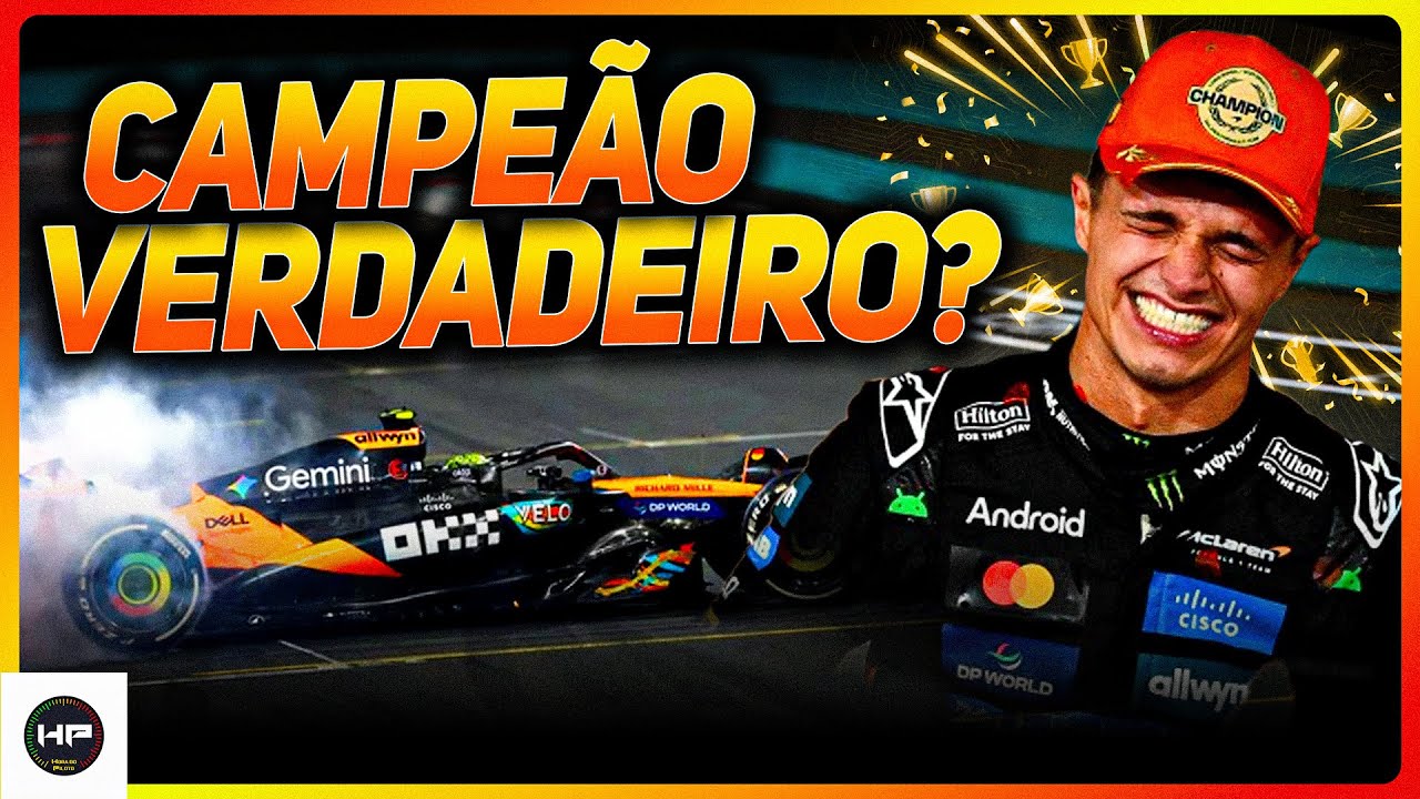 Norris NÃO MUDOU para ser CAMPEÃO?!