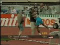 leroy burrell 100m world record 9.85,