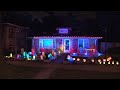 Halloween Lights Gone Wild to Michael Jackson's