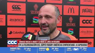 TARUCAS VUELVE A JUGAR Y LO HARÁ EL LUNES EN ROSARIO