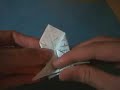 Origami jumping frog Origami jumping frog