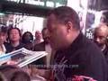 Laurence Fishburne - Signing Autographs at Stage Door