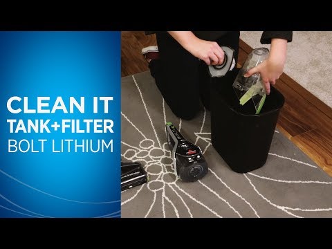 BOLT Lithium - Cleaning Filters & Dirt Tank | Model 1954