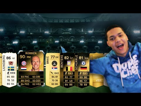 YAAAY HAPPY HOUR PACKS!!!! 500K PACK OPENING Fifa 14 Ultimate Team