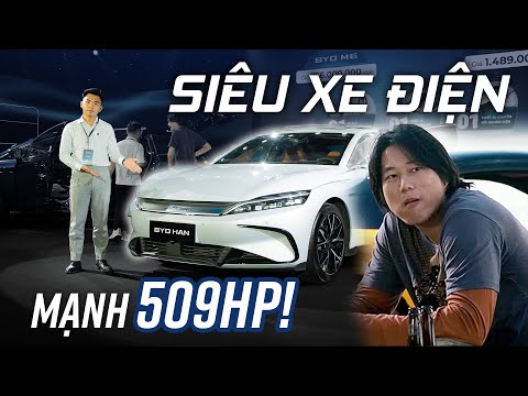 Lướt nhanh qua BYD HAN, phiên bản nâng cấp của BYD Seal với sức mạnh siêu xe