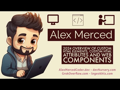 AM Coder - 2024 Overview of Custom HTML Elements, Custom HTML Attributes and Web Components