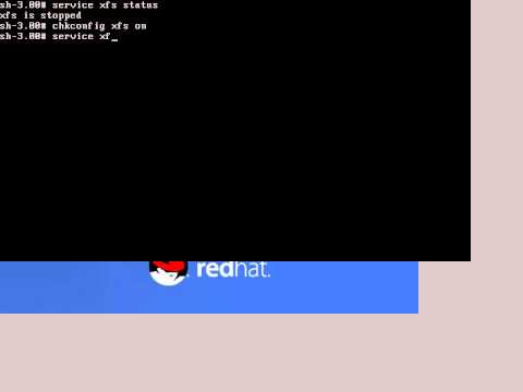 how to enable xwindows in redhat