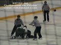 hockey fight Guillaume Morin vs Prusa hockey fight Guillaume Morin vs Prusa