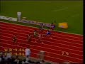 Mens 100m final from Stugartt 1993