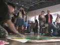移動マッサージのDesignFesta Vol.27アイドルコラボ☆ライブペインティング~Action paint~