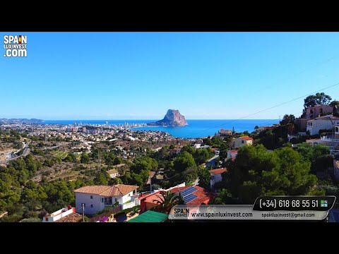 299000€/Cheap house in Spain/Real estate in Calpe/Houses on the Costa Blanca/Villa with sea view