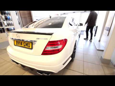 Lord Aleem Picking up the new 2014 Mercedes C63 AMG 507 Edition